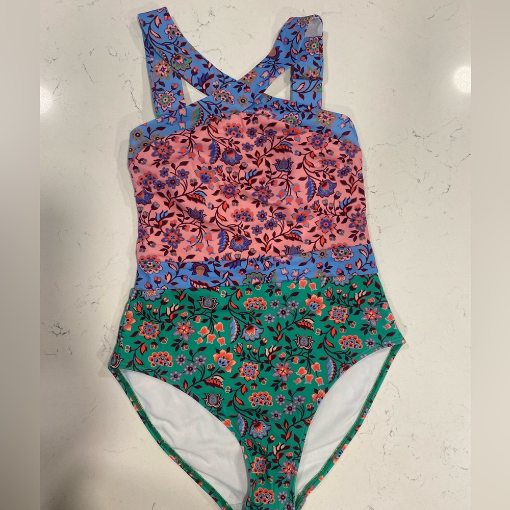 BODEN Positano Hotchpotch Swimsuit US 4R